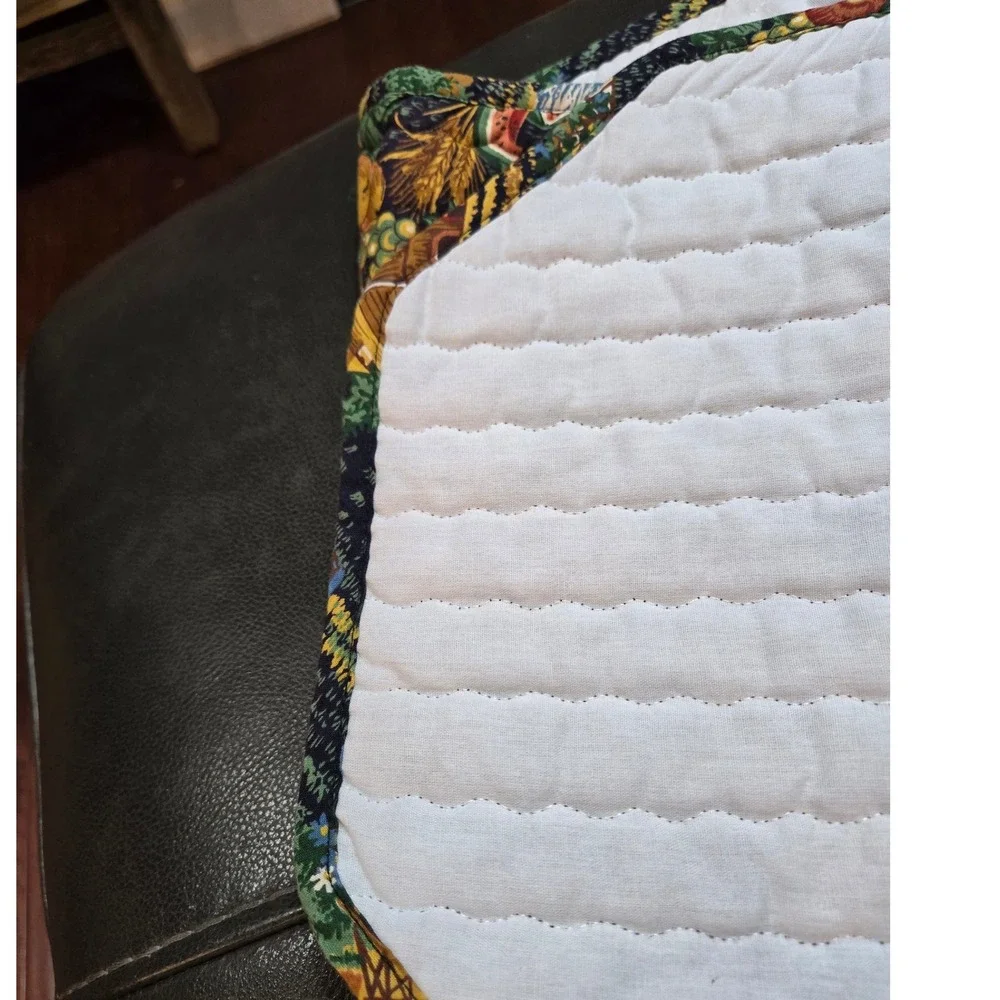 Unbranded Harvest Table Runner OS‎ Multicolor Excellent Quilted Farmhouse